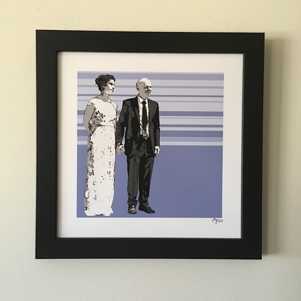 Married – Custom Wedding Portrait | Jon Savage Gallery