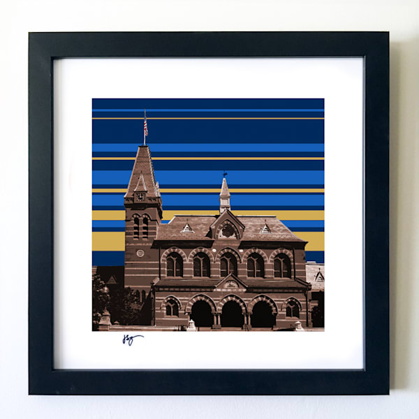 Gallaudet Chapel Hall – Custom Architectural Art | Jon Savage Gallery