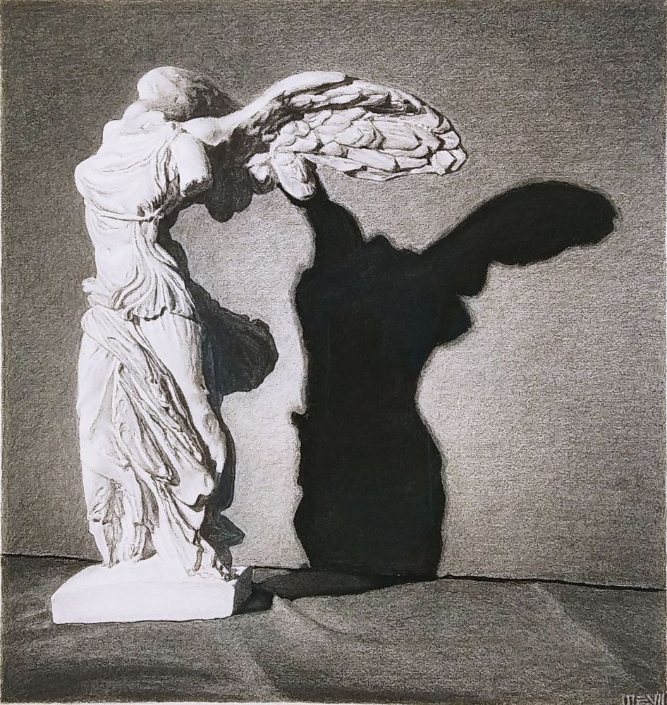 Nike of Samothrace | manVshadow - Michael E. Voss Fine Art