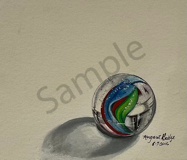 Lost Marble Found Art | Margo's Attic