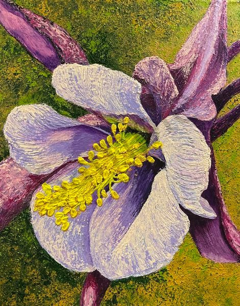 Colorado  Columbine Art | Margo's Attic