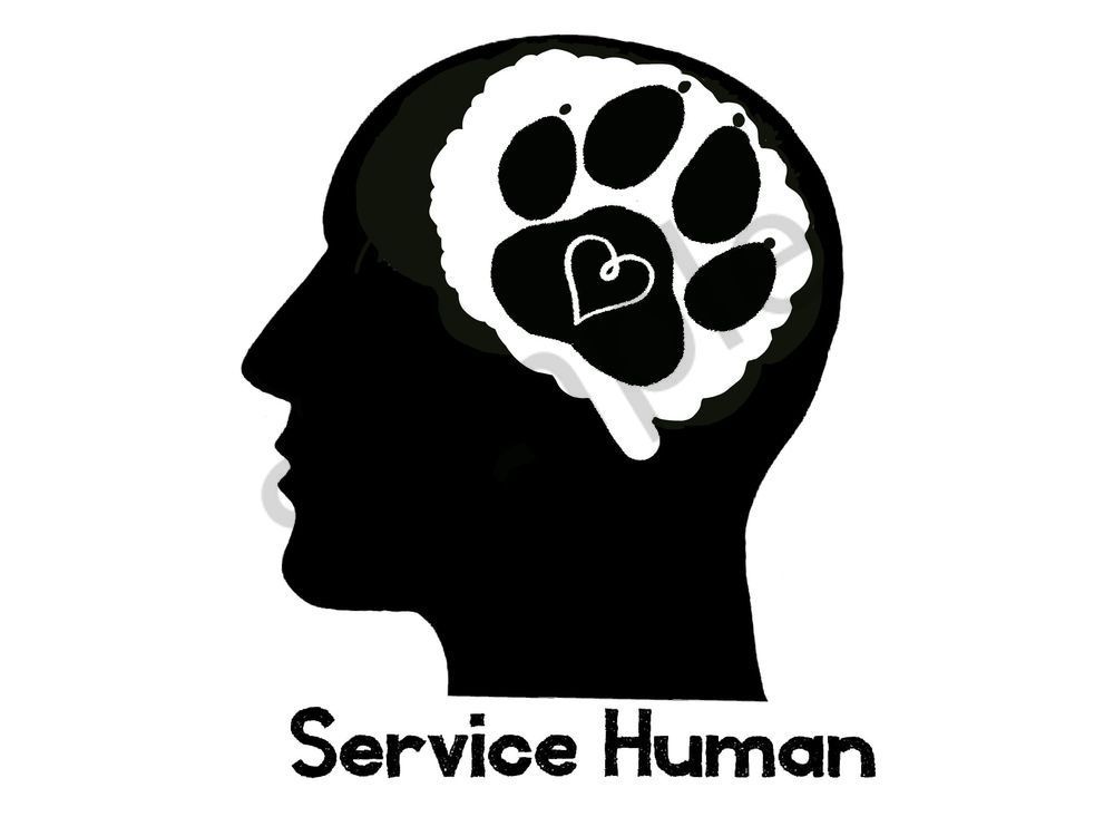 Service Human.Jpg Art | Margo's Attic