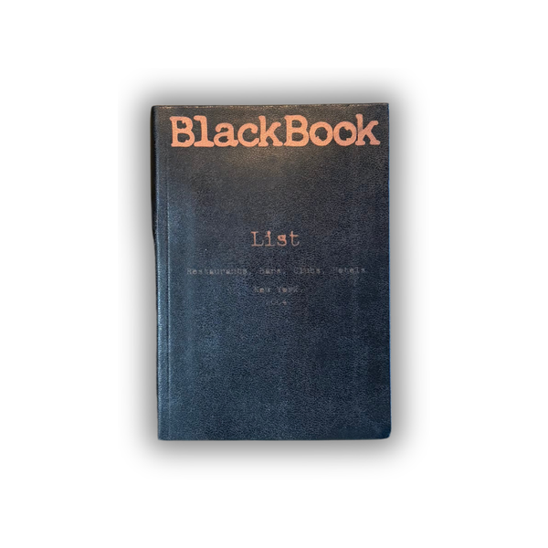 2004 BlackBook List – Vintage New York City Nightlife Guide