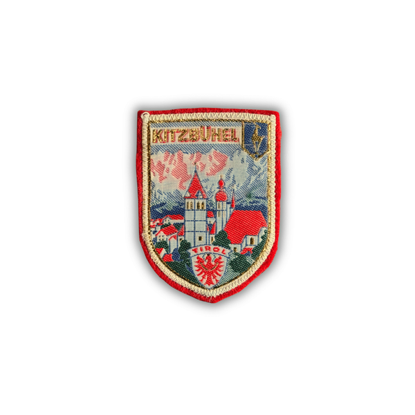 Vintage Kitzbühel Tirol Ski Resort Patch – Austria