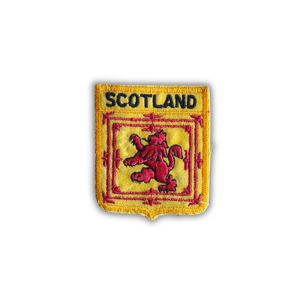 Vintage Scotland Lion Rampant Souvenir Patch