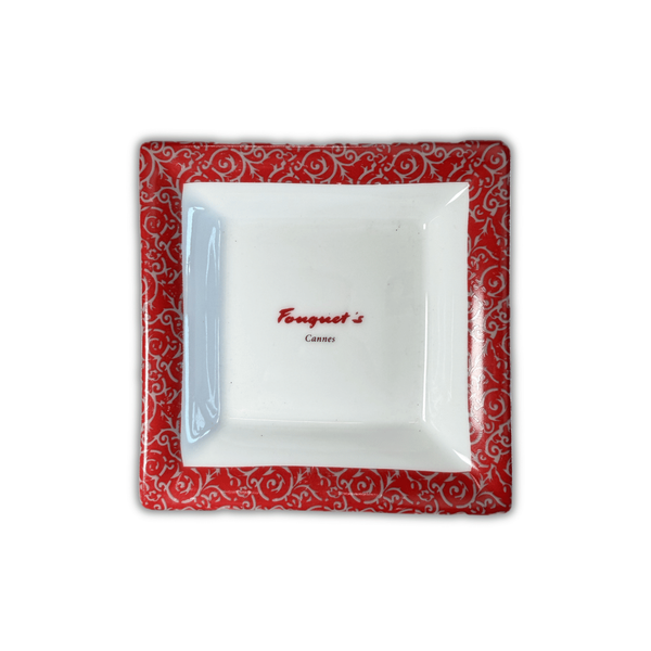 Fouquet's Cannes Ashtray | Hotel Barrière Le Majestic Porcelain Dish