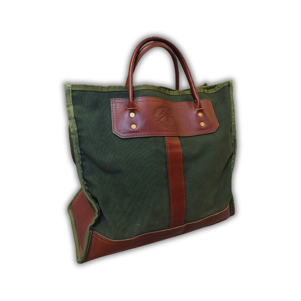 Vintage Orvis Canvas & Leather Tote Bag | Heritage Sporting Carryall