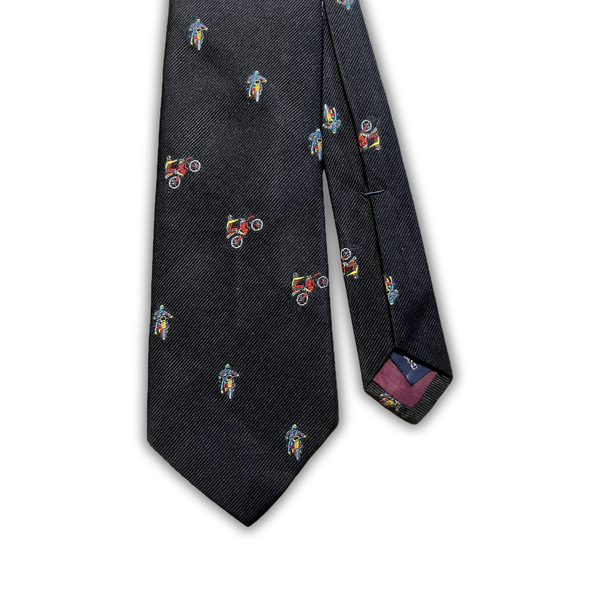 Vintage Polo Ralph Lauren Motorcycle Tie – Moto Necktie