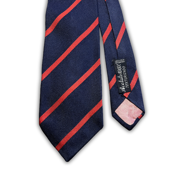 Vintage Harrods British Regimental Tie – Classic Stripe