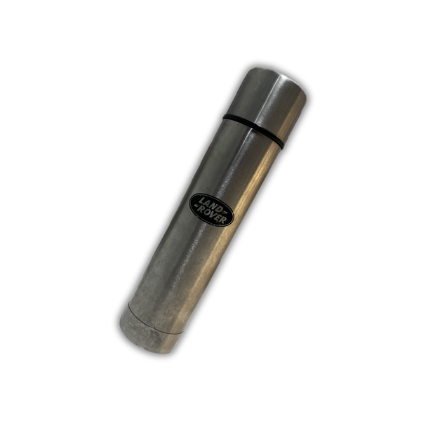 Vintage Land Rover Stainless Steel Travel Thermos