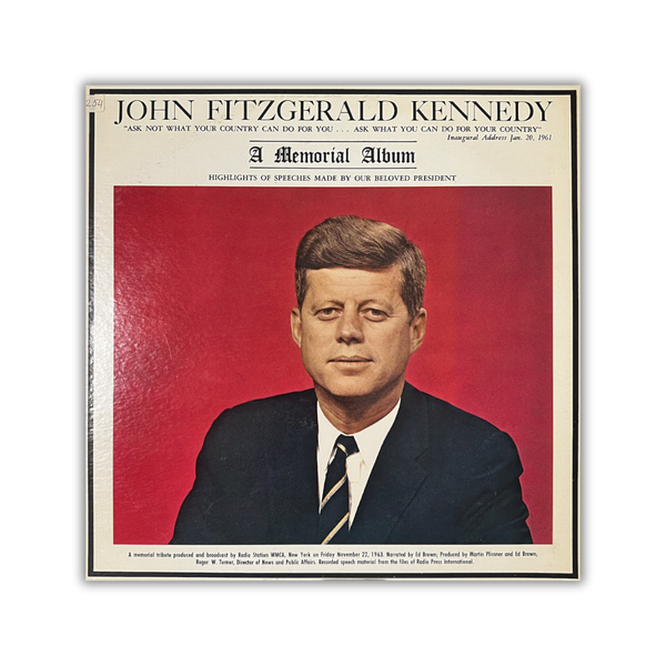John F. Kennedy – A Memorial Album | 1963 JFK Vinyl Record