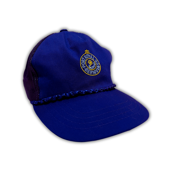 Vintage Port Royal Golf Course Bermuda Rope Hat | Classic Golf Memorabilia