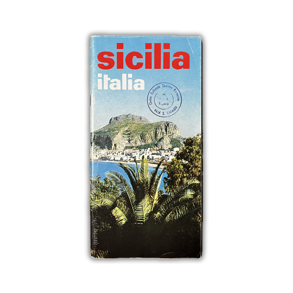Sicilia Italia Travel Guide (1976) | Vintage Sicily Guide - Assessorato al Turismo | Studio Petrino