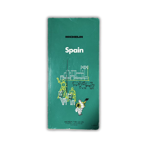 Spain Michelin Green Guide - Vintage 1974 Edition