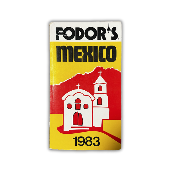 Fodor's Mexico Travel Guide (Vintage 1983) | Rare & Collectible Travel Book