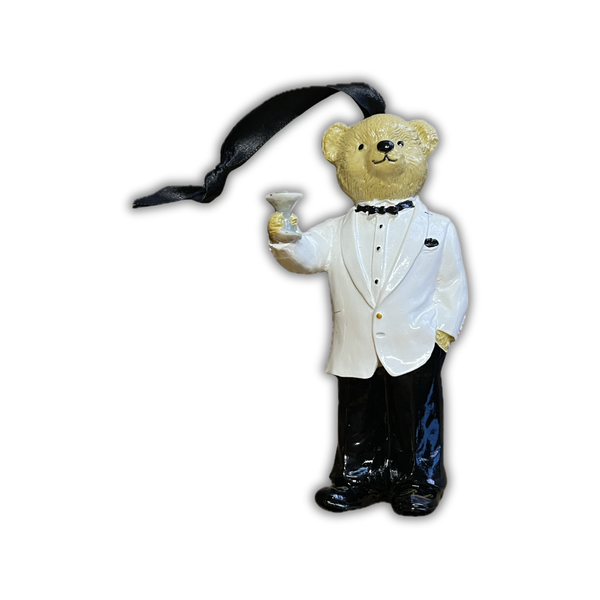 Ralph Lauren Polo Bear Ornament (2011 Make-A-Wish Edition) – White Dinner Jacket