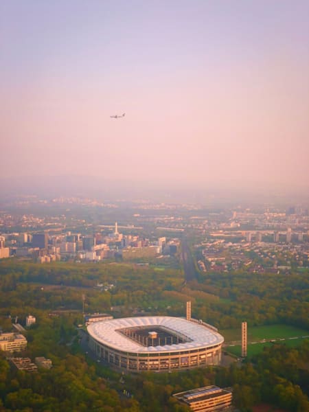 Waldstadion Frankfurt Art Print | Studio Petrino - Iconic German Stadium Artwork