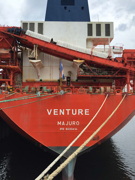 Venture Cargo Ship Art Print | Studio Petrino Montreal - Unique Maritime Artwork