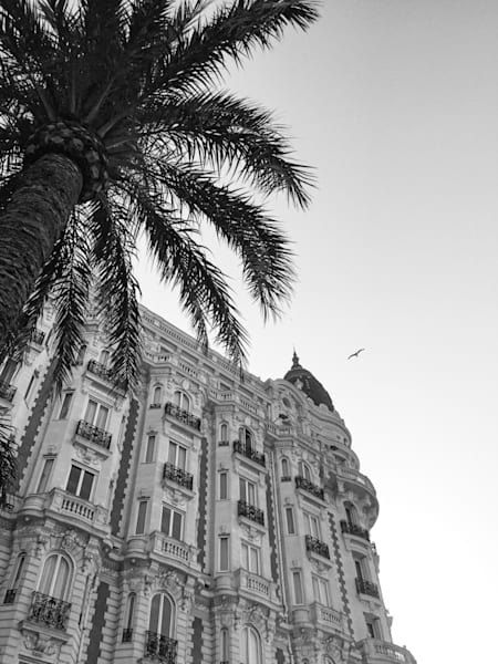 Carlton Hotel Cannes France Art Print | Studio Petrino - Classic French Riviera Elegance