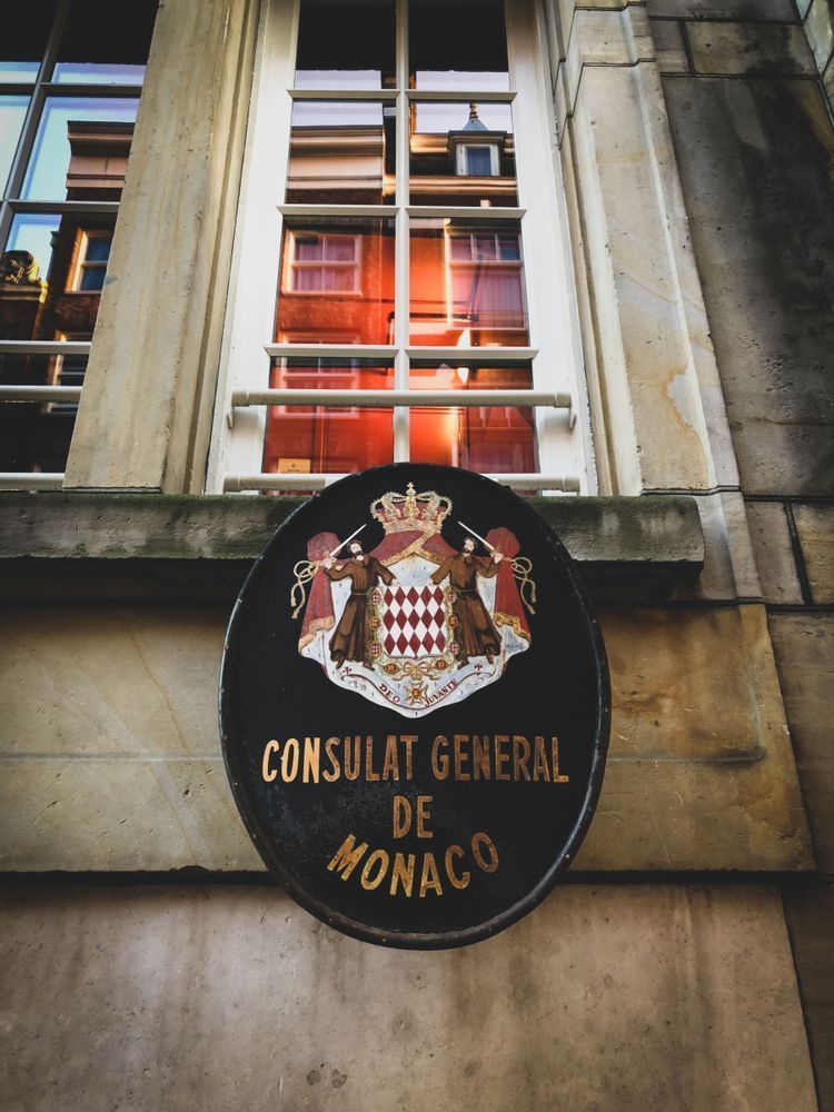 Consulate General Monaco Amsterdam Art Print | Studio Petrino - Elegant European Landmark