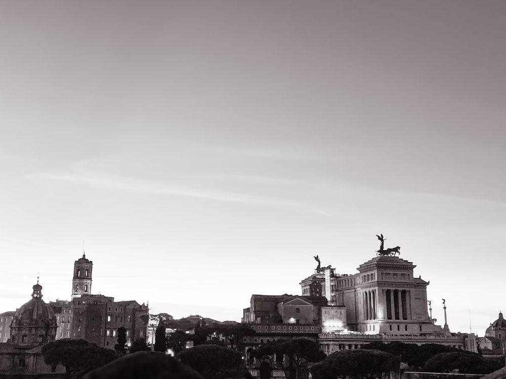 Rome Italy Sunset Art Print | Studio Petrino - Captivating Roman Cityscape