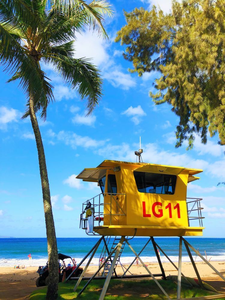 Maui Hawaii Lifeguard Tower Art Print | Studio Petrino - Stunning Beach Decor
