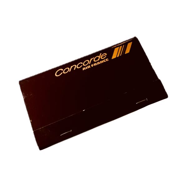Air France Concorde Matchbook Vintage | In-Flight Airline Matches