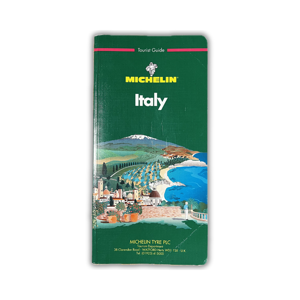 Italy Michelin Green Guide 1998 – Vintage Travel Book
