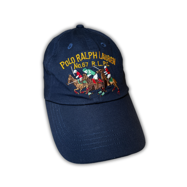 Polo Ralph Lauren No. 67 Polo Match Embroidered Cap | Vintage Polo