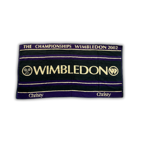 Wimbledon 2002 Towel | Christy Official Championships Tennis Towel