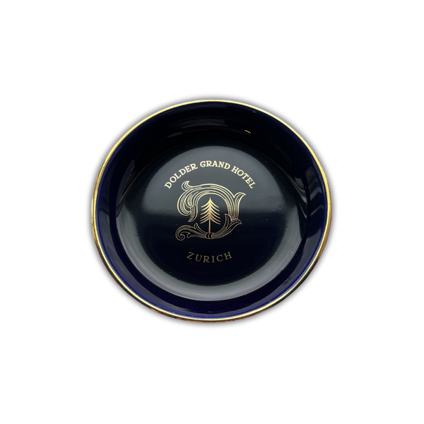 Dolder Grand Hotel Zurich Vintage Trinket Dish - Elegant Collectible