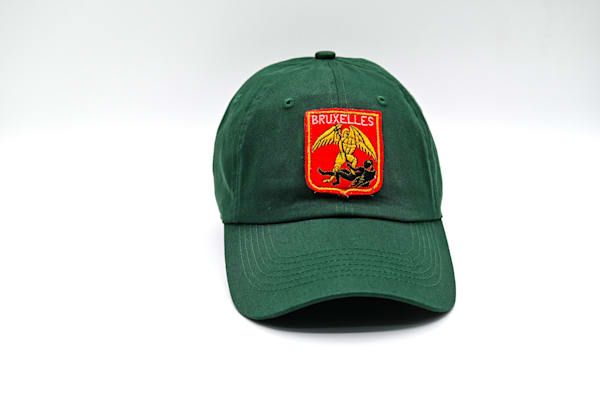 Brussels Bruxelles Belgium Vintage Patch Vacation Dad Hat | Studio Petrino - Limited Edition Belgian Accessory