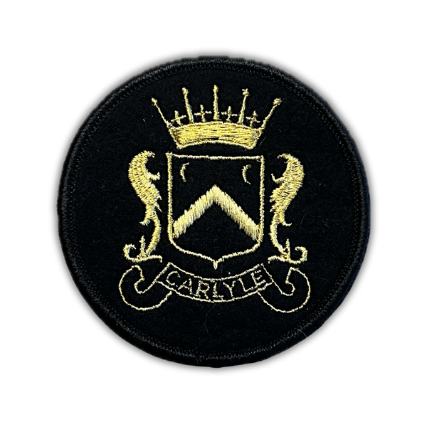 The Carlyle New York Patch – Classic Hotel Crest Embroidered Insignia