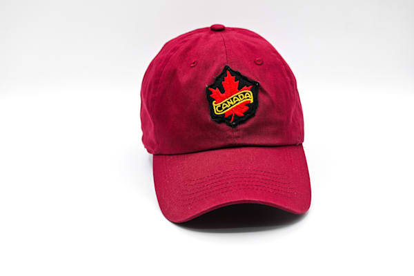 Canada Maple Leaf Vintage Patch Vacation Dad Hat | Studio Petrino - Limited Edition Canadian Accessory