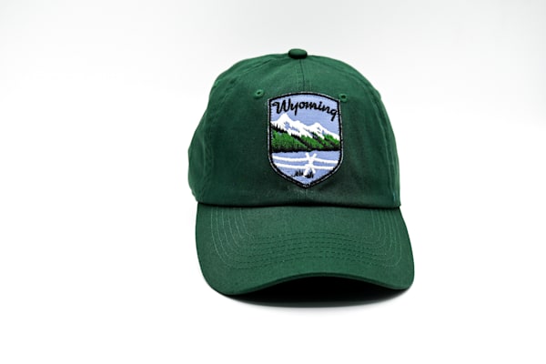 Wyoming Vintage Patch Vacation Dad Hat | Studio Petrino - Limited Edition Western Accessory