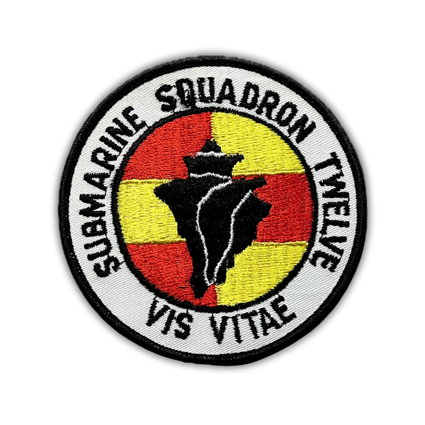 U.S. Navy Submarine Squadron Twelve Patch – “Vis Vitae” Insignia