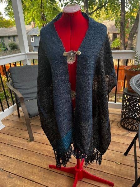 Hand Woven Wool Wrap | Paula Acheson