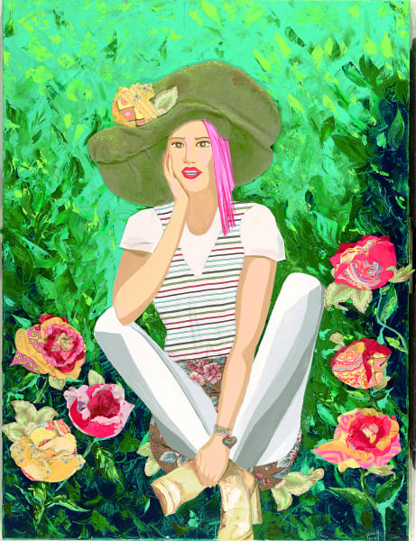 Coming Up Roses Art | Joan's Fine Art Suite