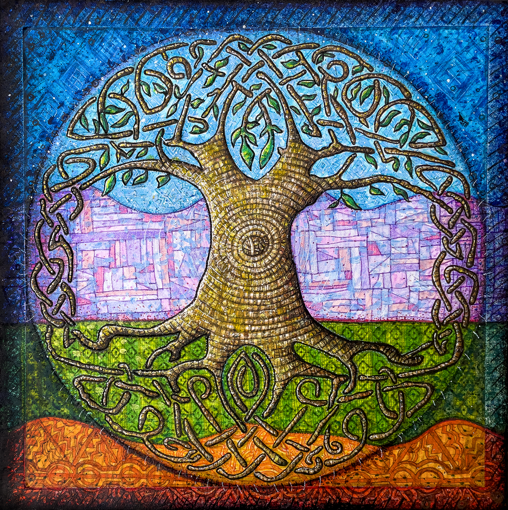 Unity Through Diversity: Kristen Palana's Global Tree of Life Art Gift – Explore Cultures and Continents