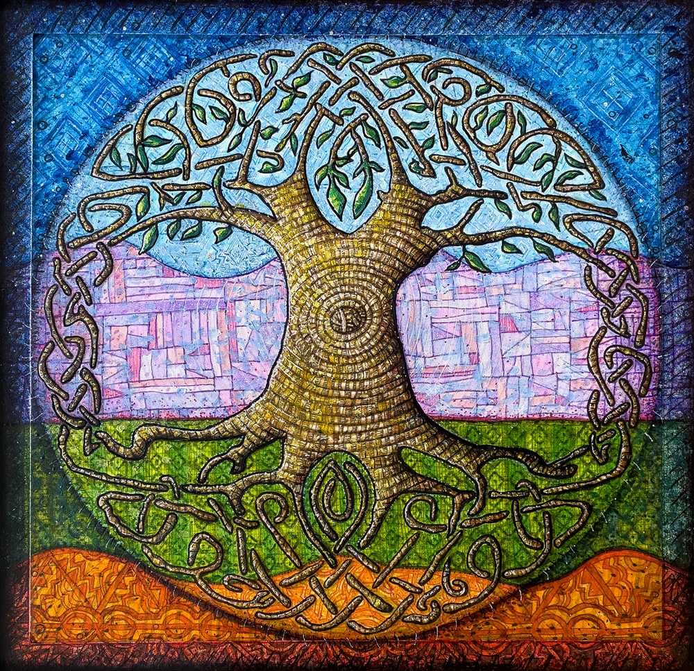 Unity Through Diversity: Kristen Palana's Global Tree of Life Artwork – Explore Cultures and Continents