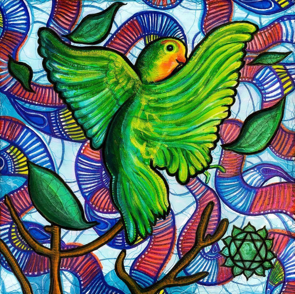 Gift Shop: Lilian's Lovebird -Heart Chakra Meditation