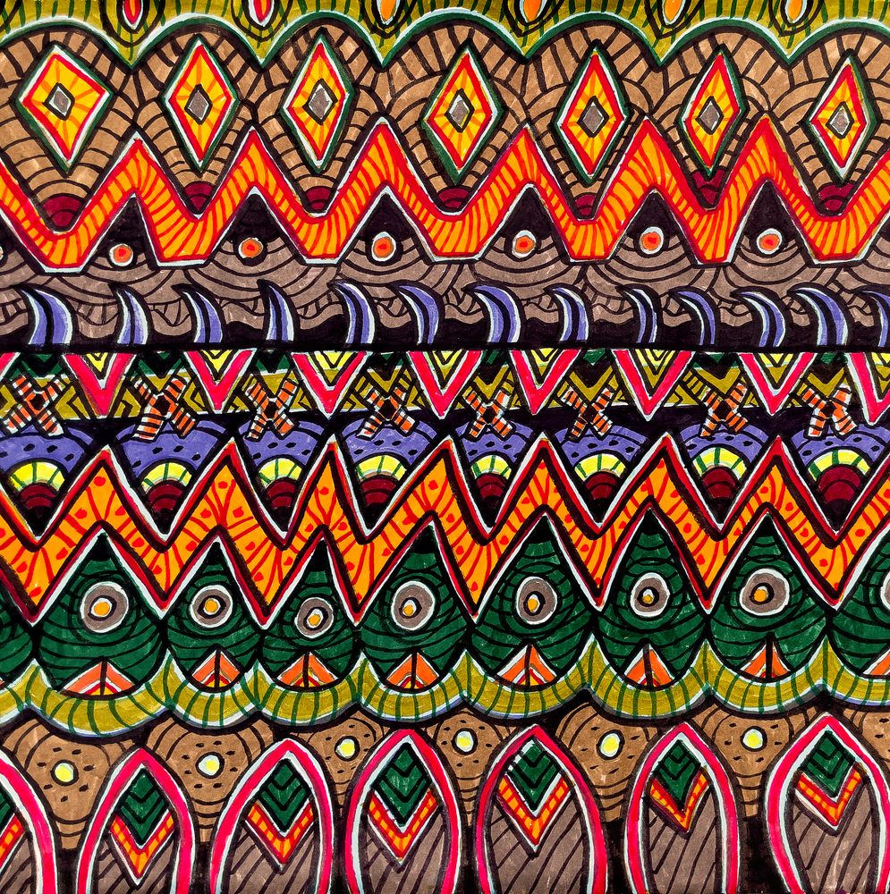 calendar zigzag