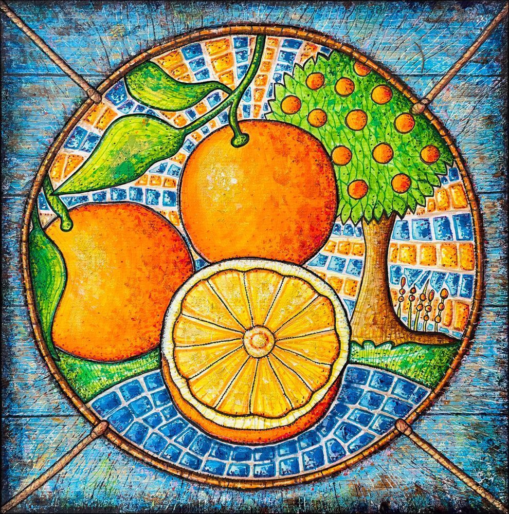 Gift Shop – Orange Light: Italian Sacral Chakra Art