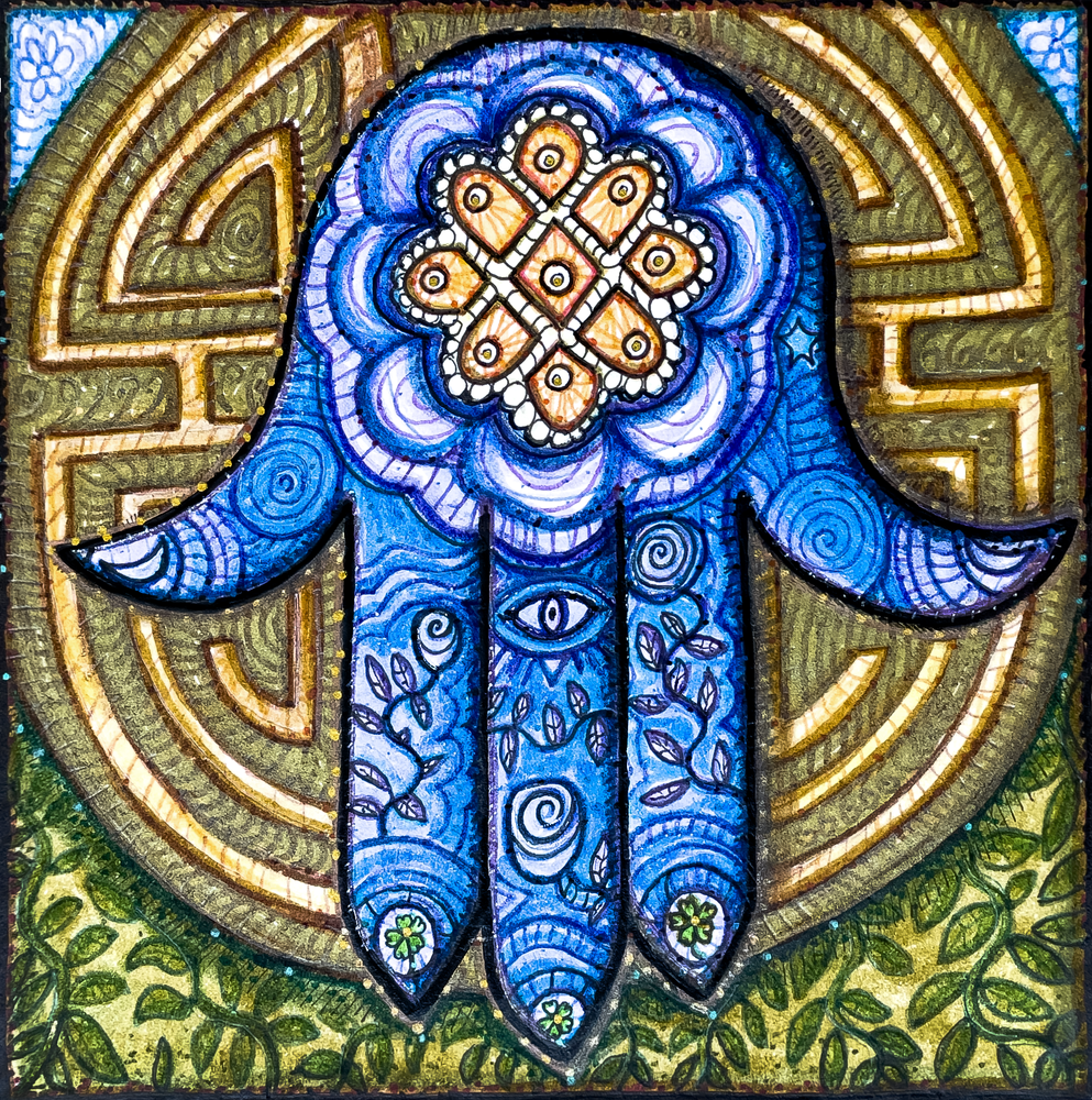 Hamsa Hand. Attract Wealth, Prosperity, and Abundance
