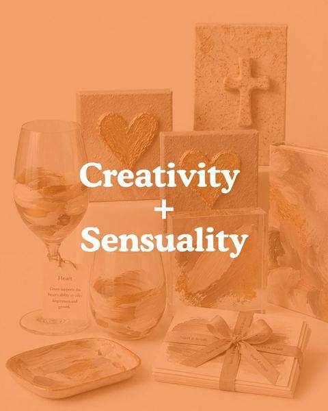 Creativity + Sensuality (Orange/Red)