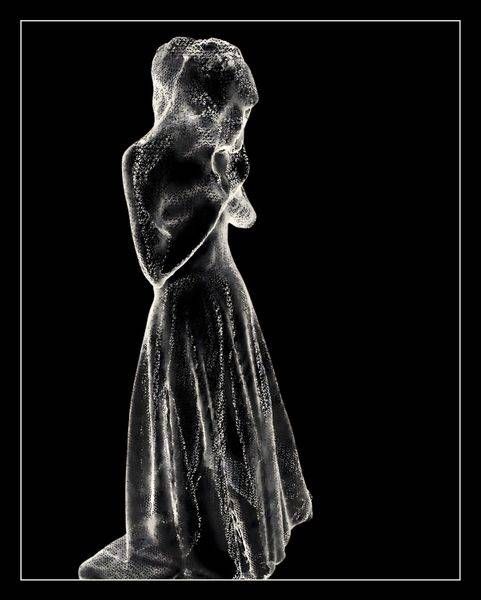 Draped With Hands Catching Own Head Art | Handmade Future Studio by Lisa Niedermeyer