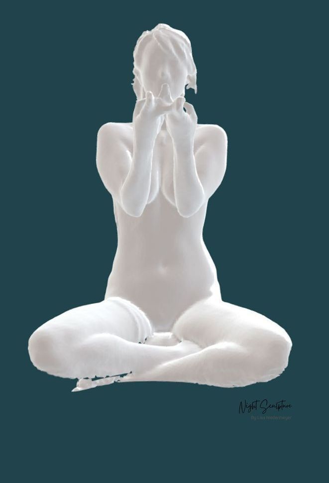 Lotus Mudra [Yoga In 360] Art | Handmade Future Studio by Lisa Niedermeyer