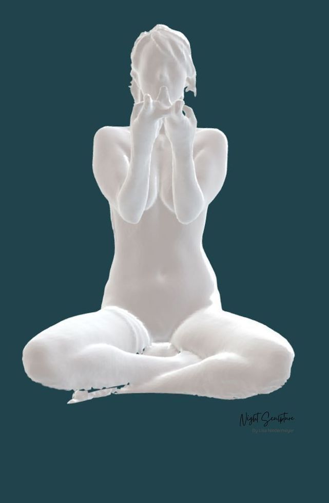 Lotus Mudra [Yoga In 360] Art | Handmade Future Studio by Lisa Niedermeyer