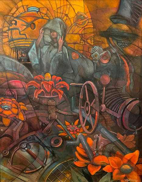Hooded Woman Print Art | Visibleman Arts