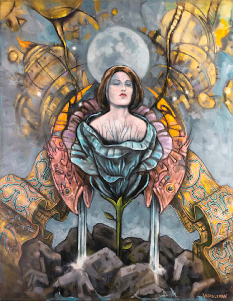 Moonflower Art | Visibleman Arts
